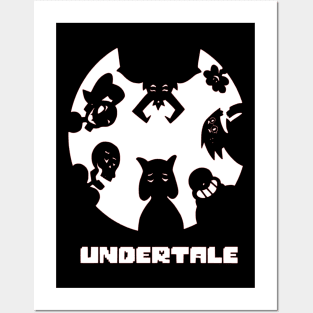 Undertale Monsters Posters and Art